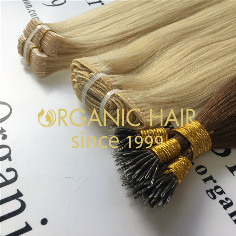 With top high quality,wholesale price,human virgin hair extension A67